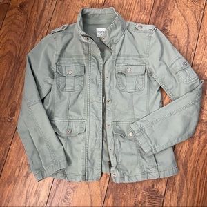 Kenzie utility jacket lightweight - light green size medium